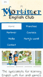 Mobile Screenshot of mortimer-english.com